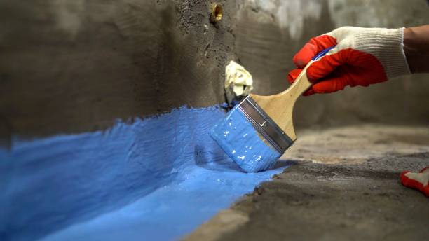 SJ Waterproofing Pros commercial waterproofing team near Petersburg, KY
